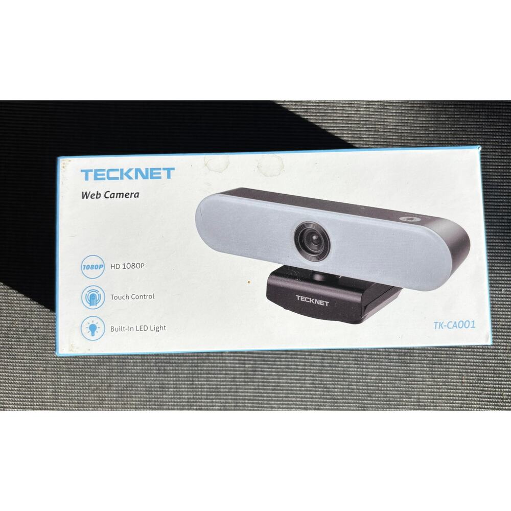 TECKNET Web Camera TK-CA001 1080P New NIB